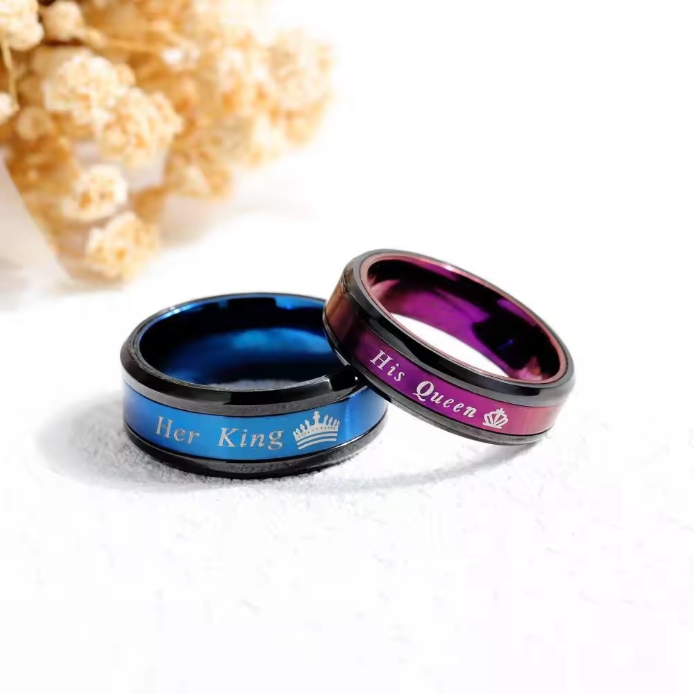 Ring My King - Zwart / Blauw / 59mm