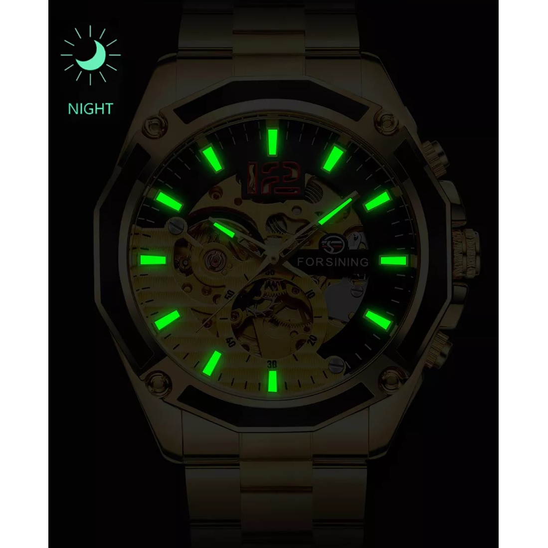 Horloge FORSINING RH-14575 - Goud