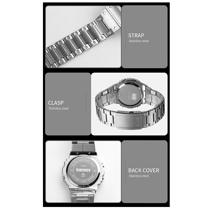 Horloge SKMEI NE-23809 - Zilver