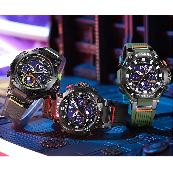 Horloge SMAEL KE-29482 - Groen