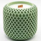 Groen / Wit / Wilde pruim, roos, patchouli