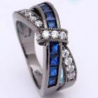 Zwart / Blauw / 62,1mm