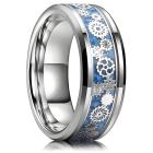 Zilver / Blauw / 52mm