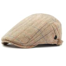 Heren baret HU-37118 - lichtbruin