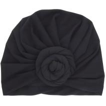 Kinder turbanmuts - Zwart