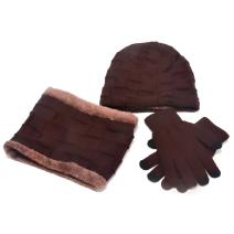 Heren winterset - Donkerbruin