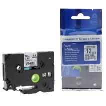 Compatibele tape met Brother TZ-231 / TZe-231 12mm x 8m - Zwarte print / Witte achtergrond