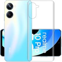 Doorzichtig beschermhoesje voor Realme 10 Pro - donkerblauw
