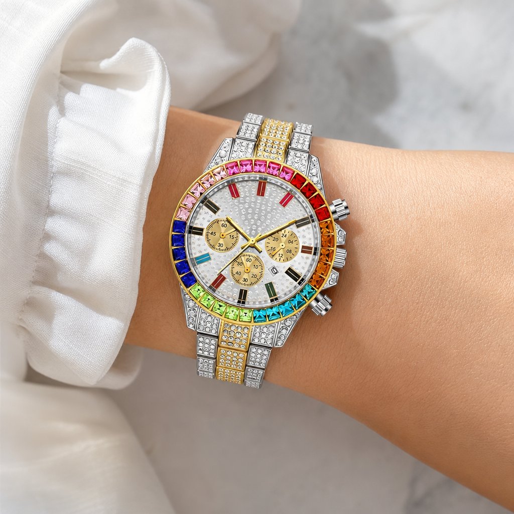 Horloge EX-11592 - Zilver / Goud