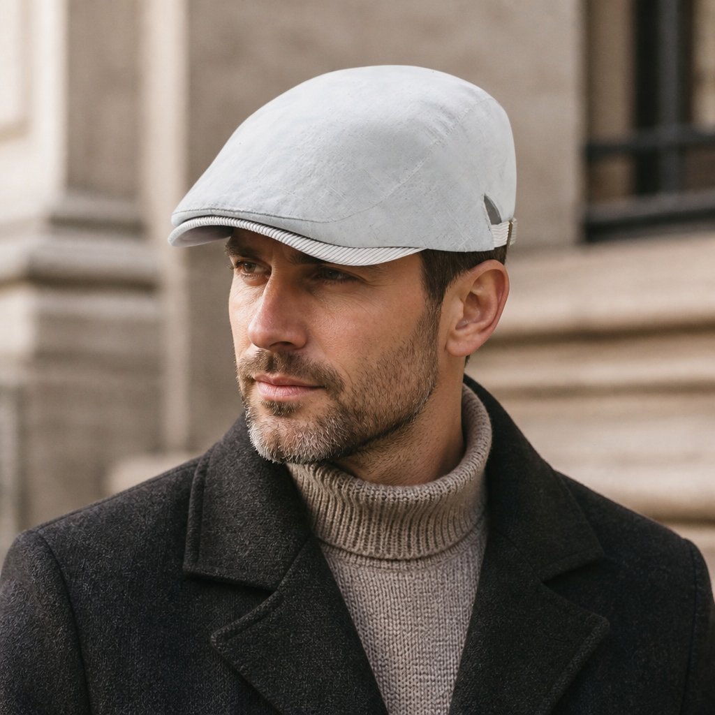 Heren baret DY-12215 - Grijs