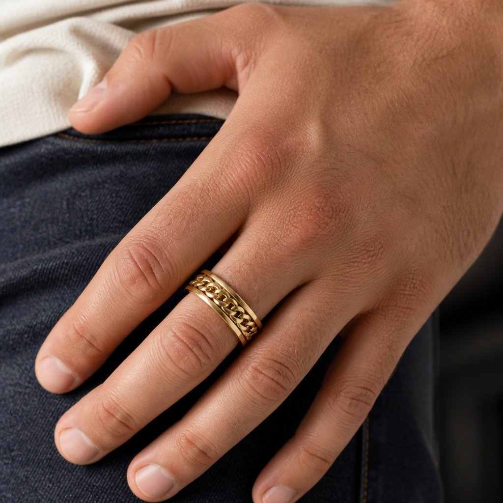 Ring CH-16869 - Goud / 65mm