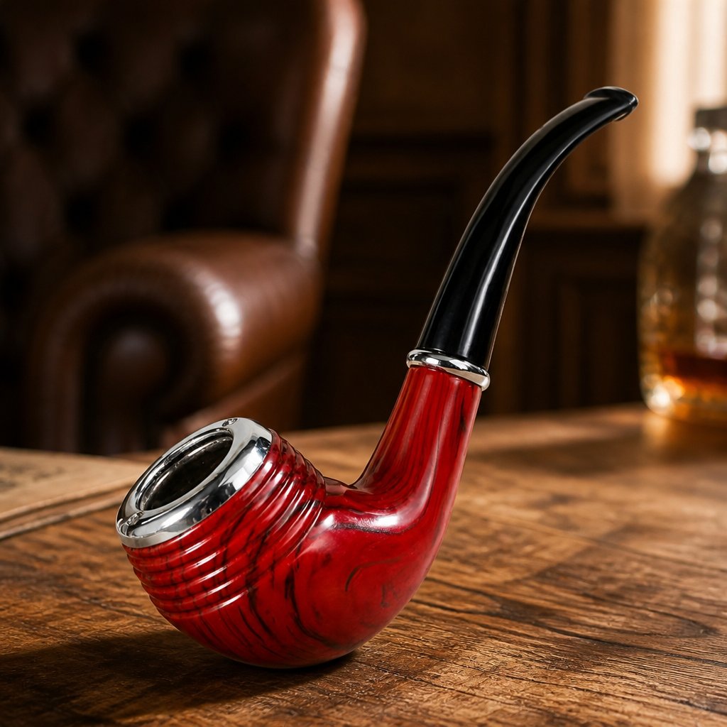 Tabakspijp - FT12405 / Rood