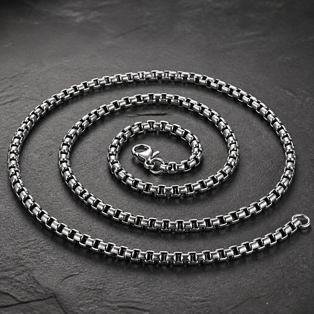 Ketting TA-34559 - Zilver / 80cm / 2mm