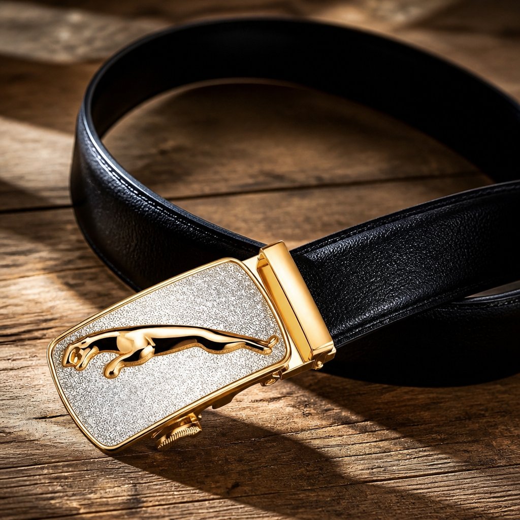 Riem CH-5211 - Zwart / Goud / Zilver